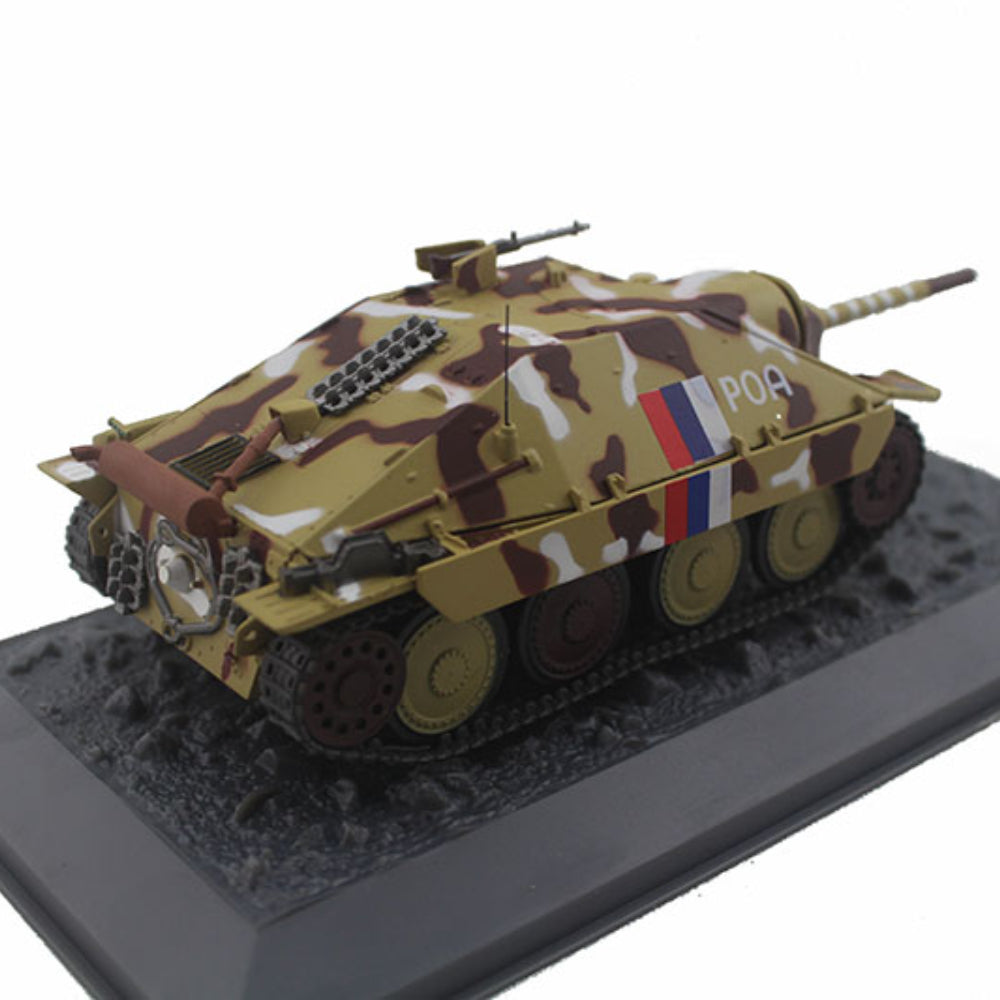 1/43 Scale 1945 Jagdpanzer 38 Hetzer WWII German Light Tank Destroyer Diecast Model