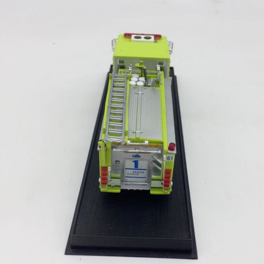 1/64 Scale 1997 Pierce Quantum Pumper USA Fire Engine Diecast Model Truck