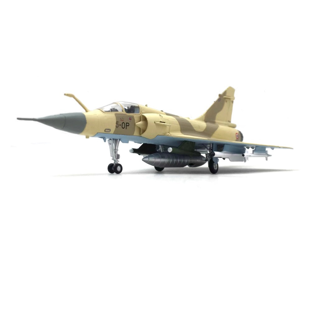 1/100 Scale Dassault Mirage 2000 French Multirole Jet Fighter Diecast Model Aircraft