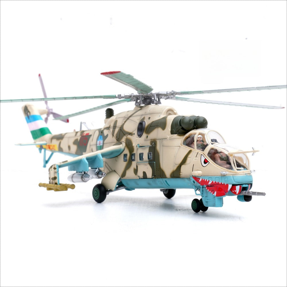1/72 Scale Mil Mi-24V Azerbaijan Attack Helicopter Diecast Model Aircraft