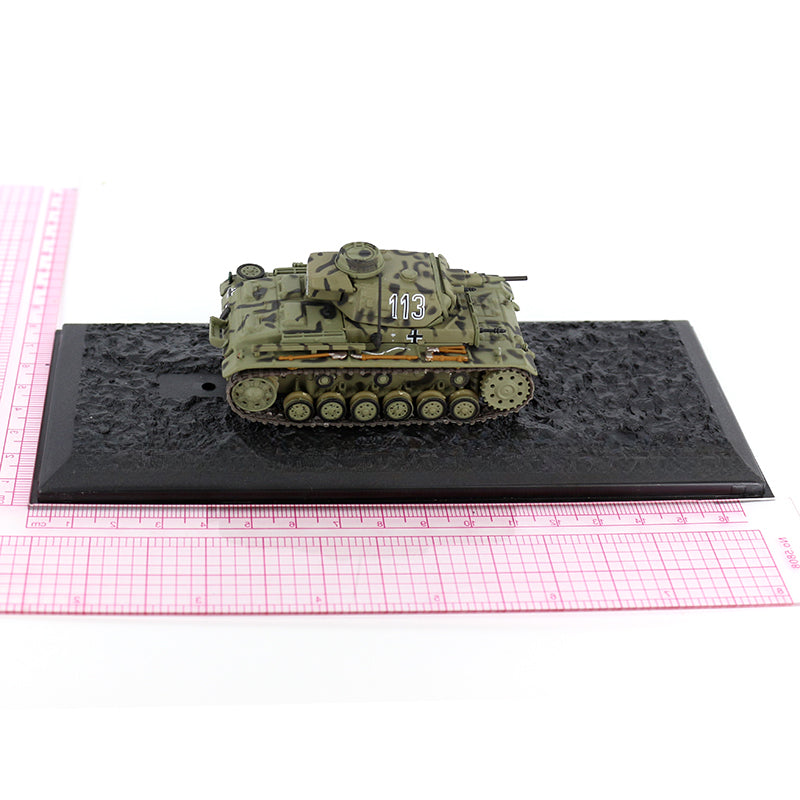 1/72 Scale Panzer III Sd.Kfz. 141 WWII German Medium Tank Diecast Model