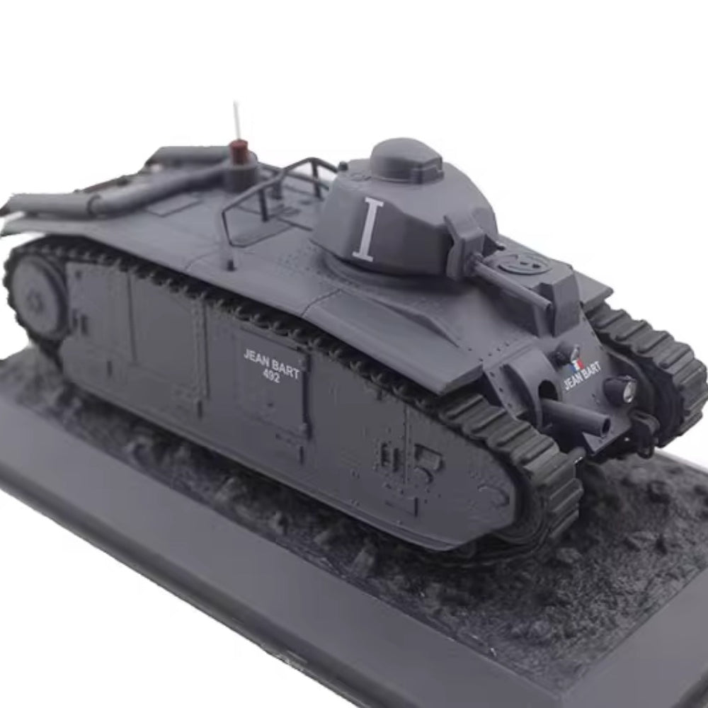 1/43 Scale 1940 Char B1 bis WWII French Heavy Tank Diecast Model