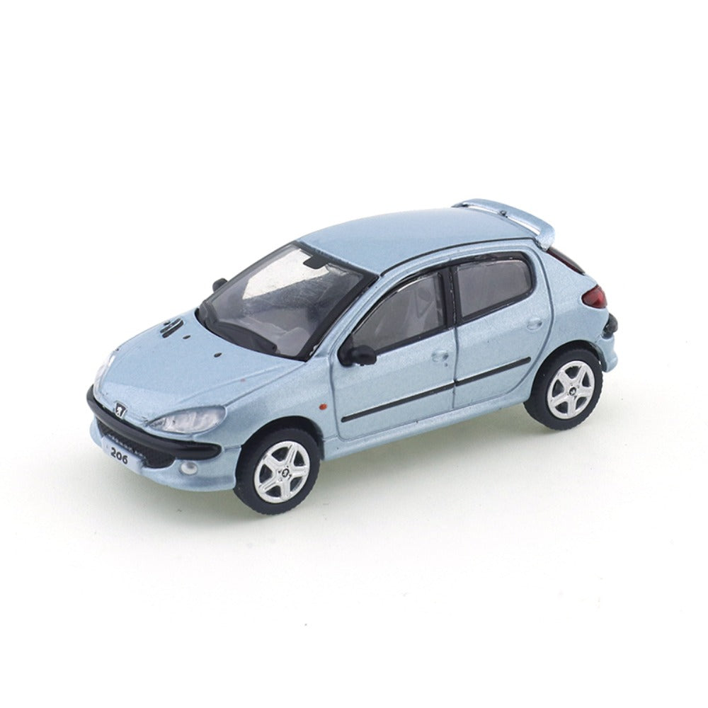 1/64 Scale Peugeot 206 5-door Hatchback Diecast Model Car