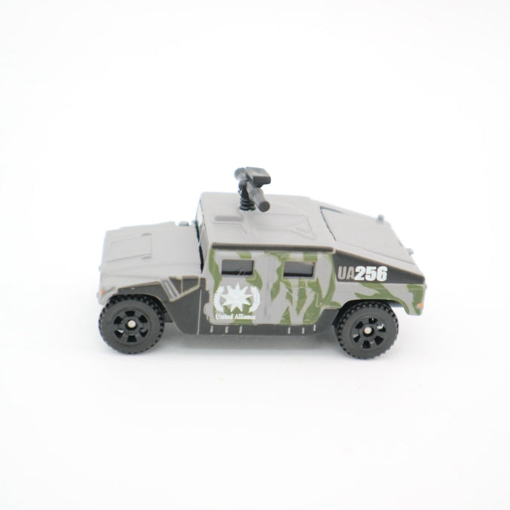 1/70 Scale Matchbox Hummer Humvee with Gun Diecast Model
