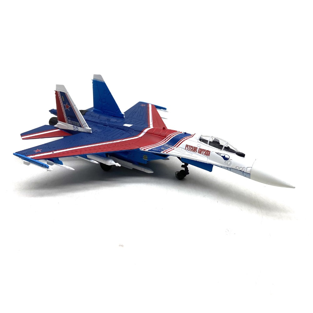1/100 Scale Sukhoi Su-35 Super Flanker Russian Fighter Diecast Model Aircraft
