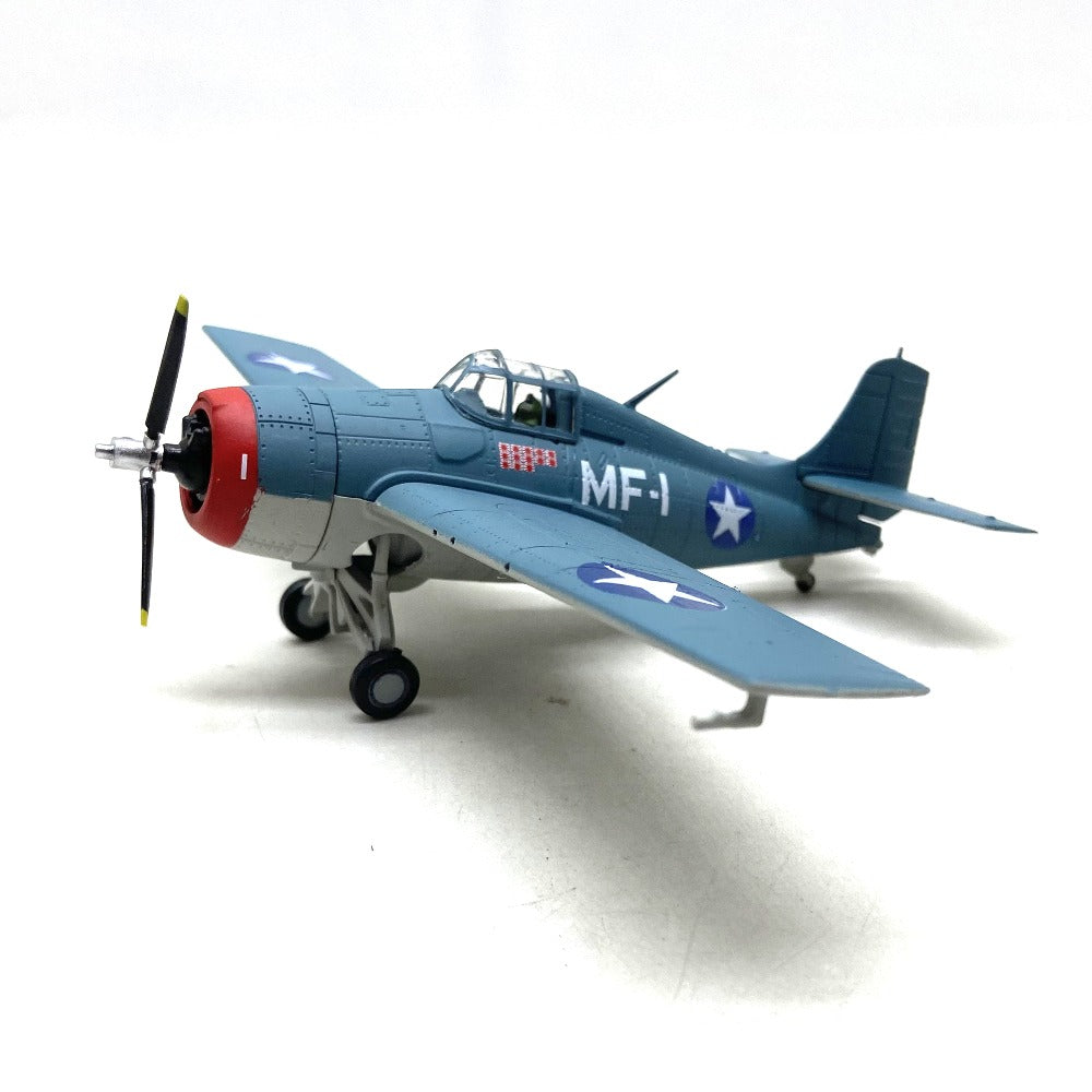 1/72 Scale Grumman F4F Wildcat American Carrier-Based Fighter Aircraft Diecast Model