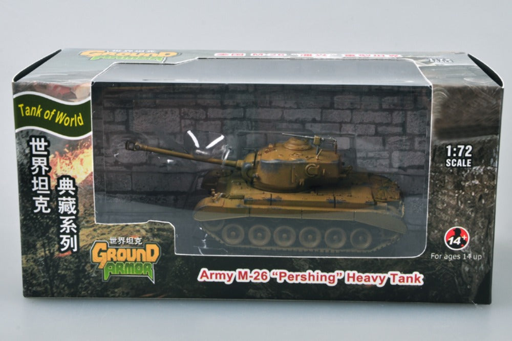 1/72 Scale M26 Pershing US Army Heavy Tank Pre-Built Collectible Model