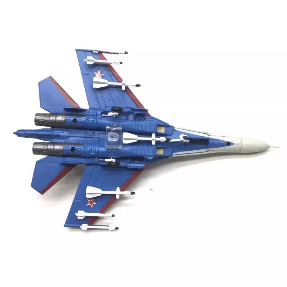 1/100 Scale Sukhoi Su-27 Russian Supersonic Fighter Aircraft Diecast Model