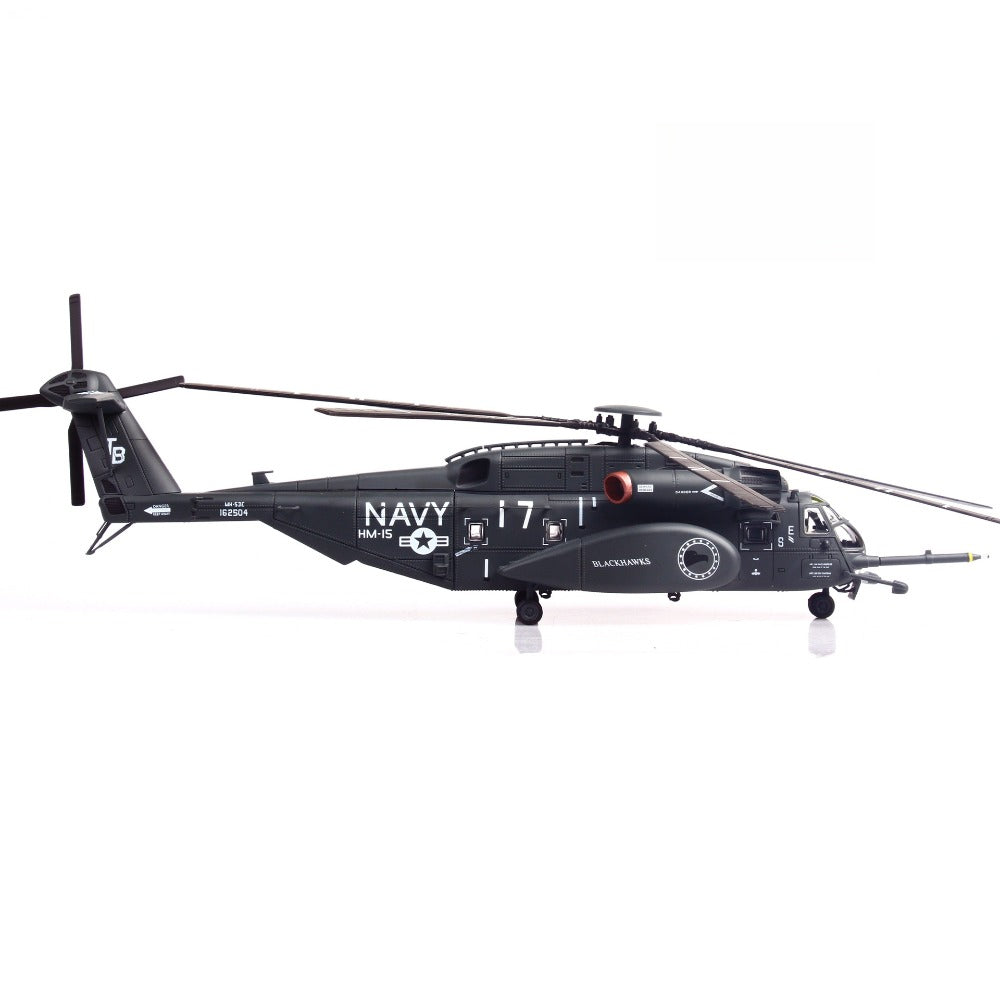 1/72 Scale Sikorsky MH-53E Sea Dragon Heavy Lift Helicopter US Navy HM-15 Blackhawks #17 Diecast Model