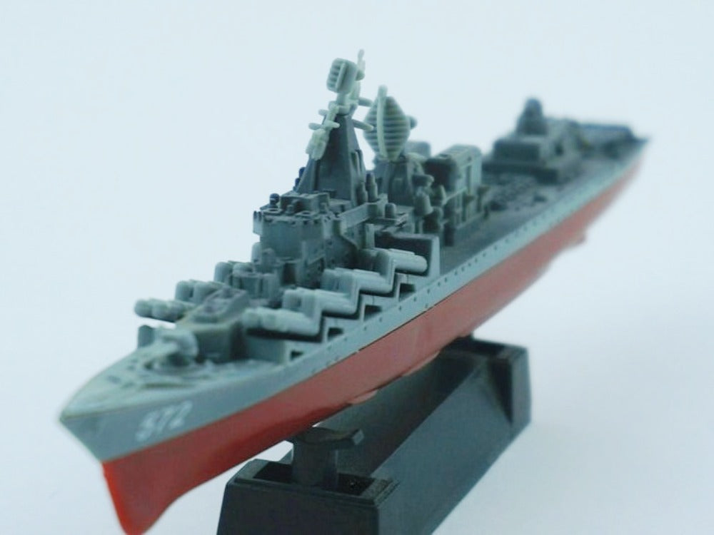 1/1200 Scale Moskva Russian Slava-Class Guided Missile Cruiser Pre-built Plastic Collectible Model Ship