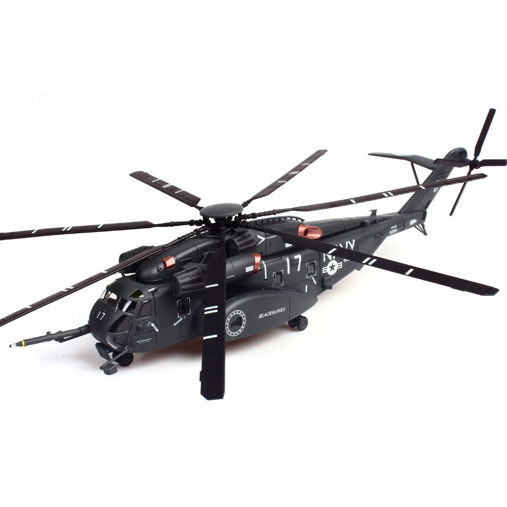 1/72 Scale Sikorsky MH-53E Sea Dragon Heavy Lift Helicopter US Navy HM-15 Blackhawks #17 Diecast Model