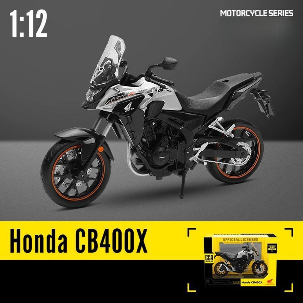 1/12 Scale Honda CB400X Adventure Touring Bike Diecast Model Motorcycle