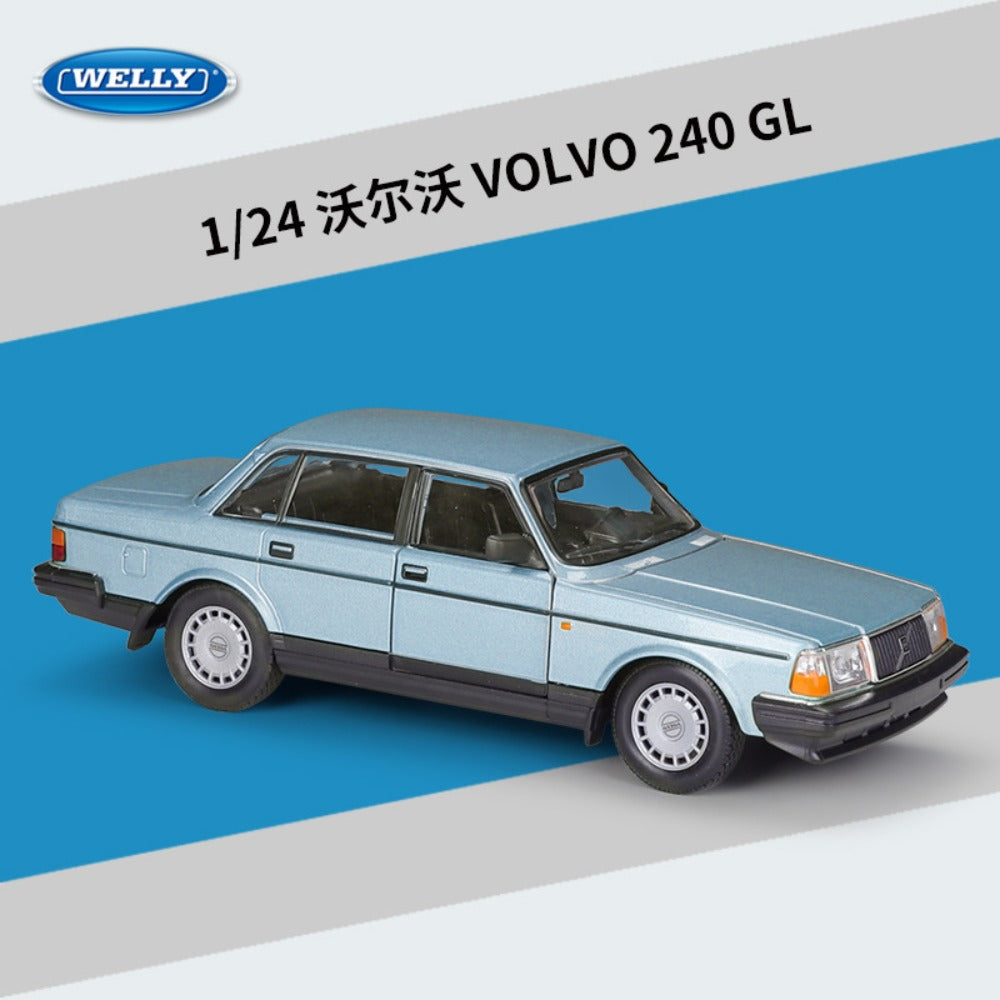1/24 Scale Volvo 240 GL Diecast Model Car