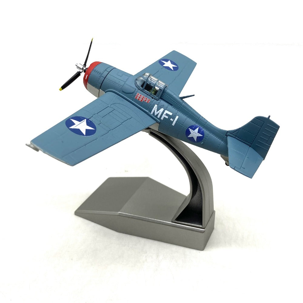 1/72 Scale Grumman F4F Wildcat American Carrier-Based Fighter Aircraft Diecast Model