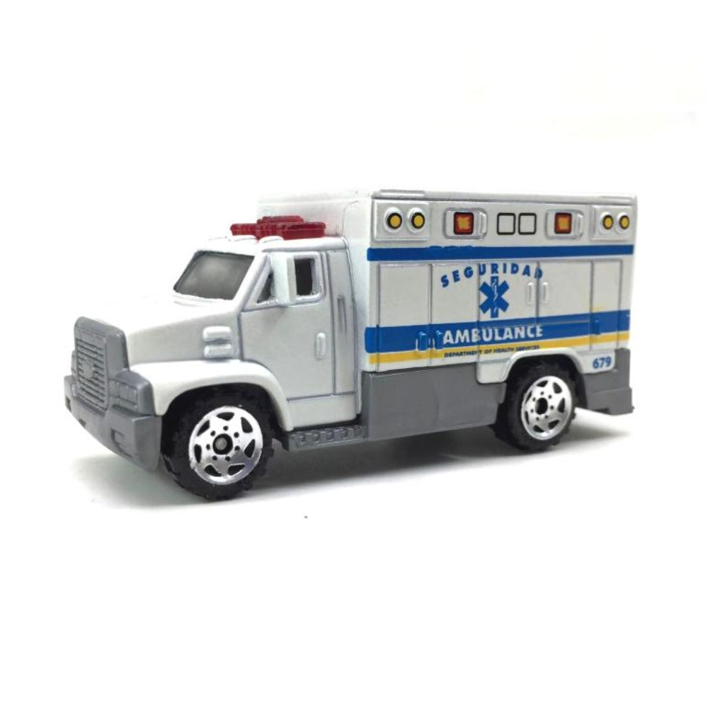 Matchbox Seguridad Ambulance Department of Health Services Diecast Model