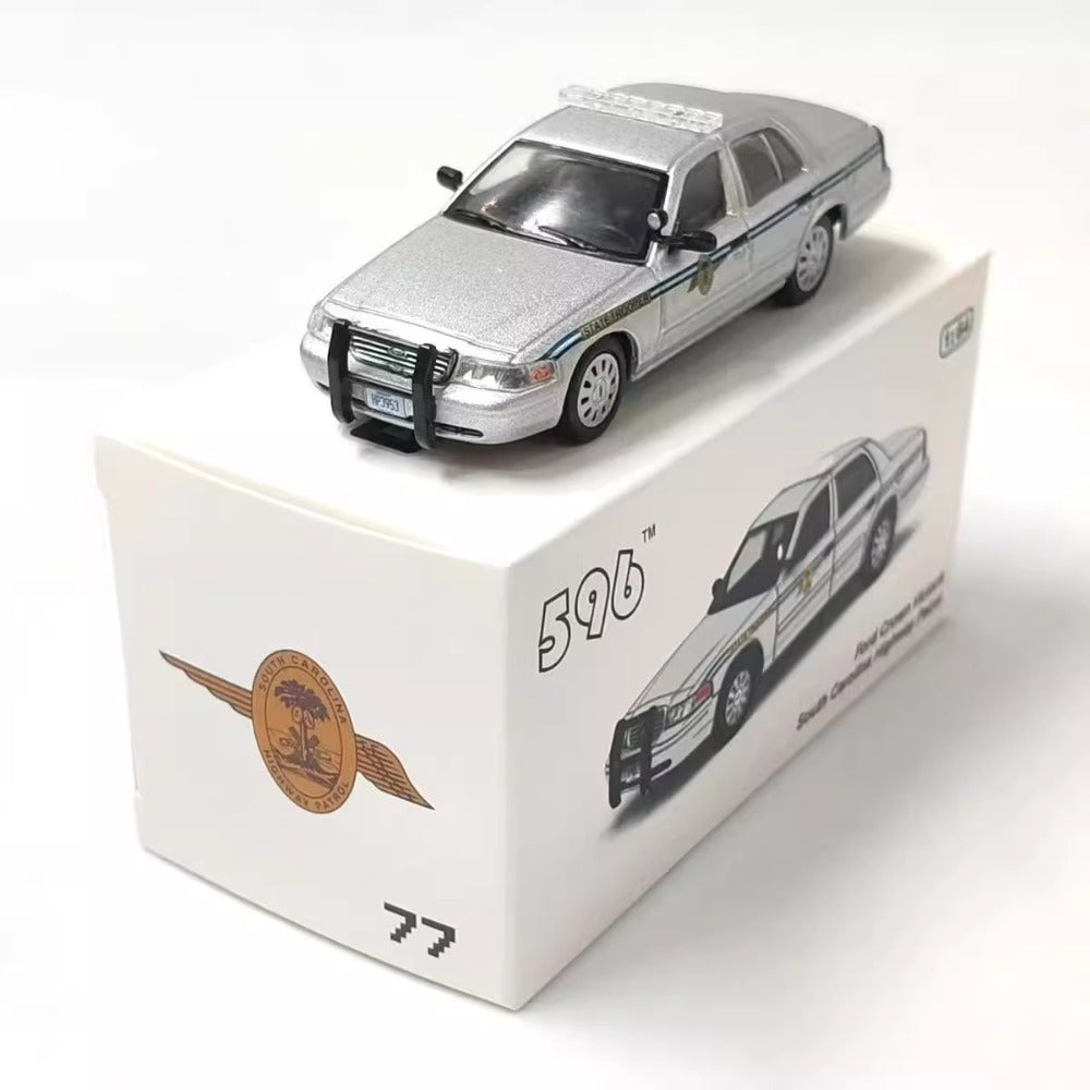 1/64 Scale Ford Crown Victoria South Carolina Highway Patrol State Trooper Diecast Model Car