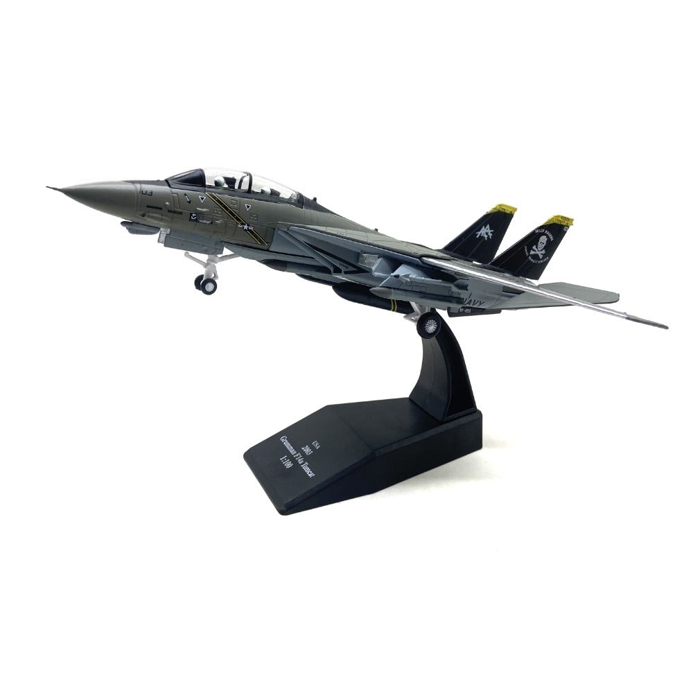 1/100 Scale Grumman F-14A Tomcat American Fighter Diecast Model Aircraft