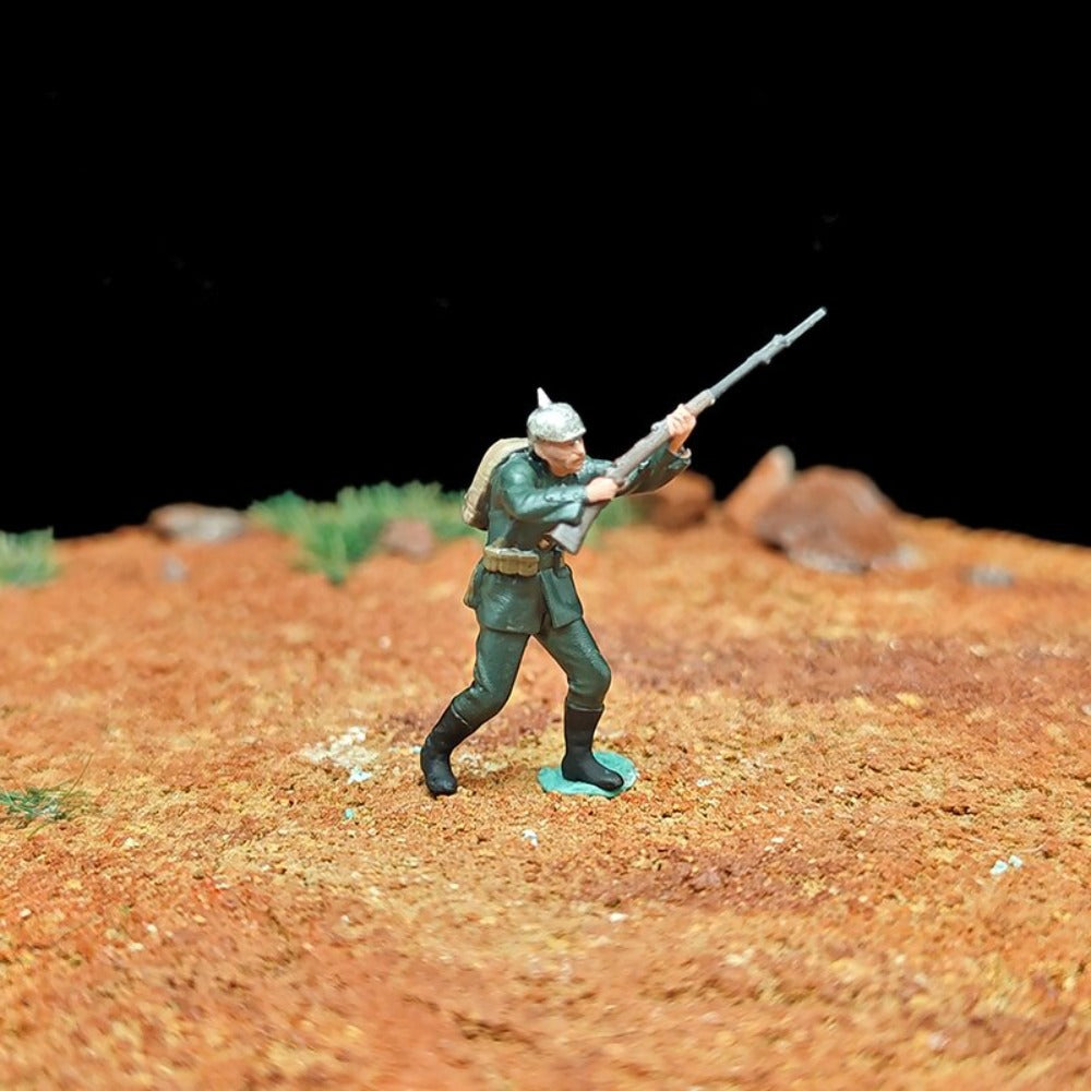 1/72 Scale Soldiers Painted Figures for Model Battlefield Dioramas
