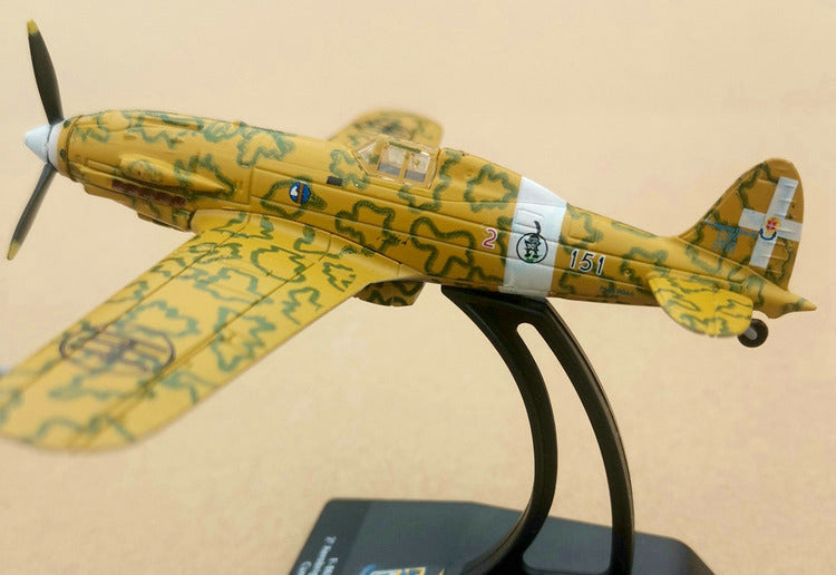 1/72 Scale Macchi C.202 Folgore 1941 WWII Italian Fighter Diecast Model Aircraft