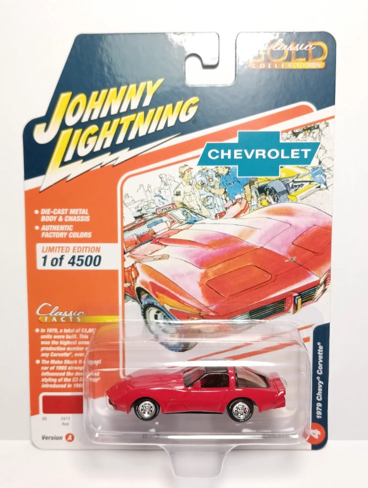 1/64 Scale 1979 Chevrolet Corvette Diecast Model Car