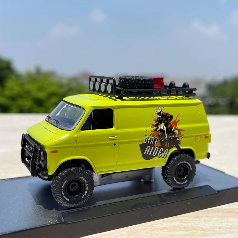 1/64 Scale Chevrolet G10 Van Diecast Model Car