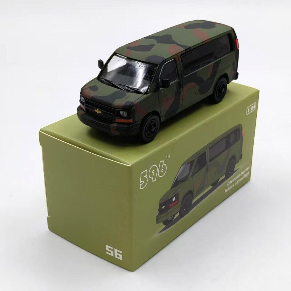 1/64 Scale Chevrolet Express Van Diecast Model Car