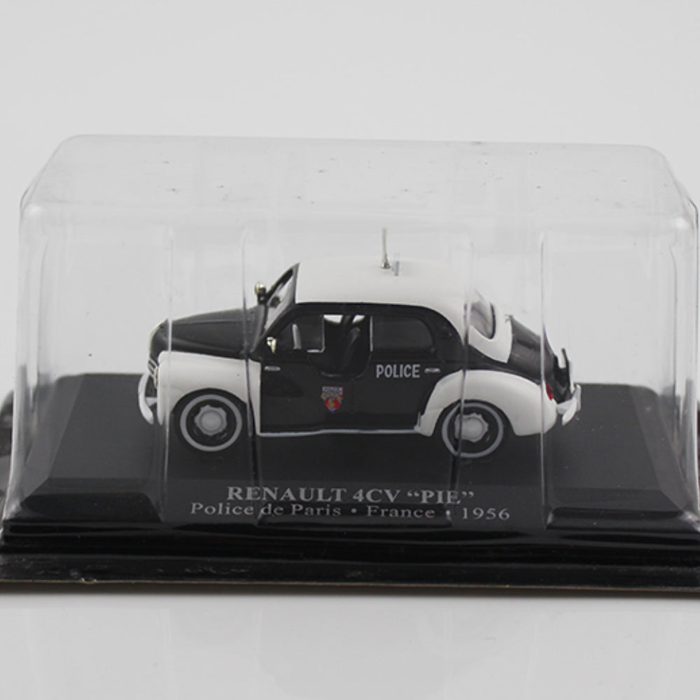 1/43 Scale 1956 Renault 4CV Pie France Police Car Diecast Model