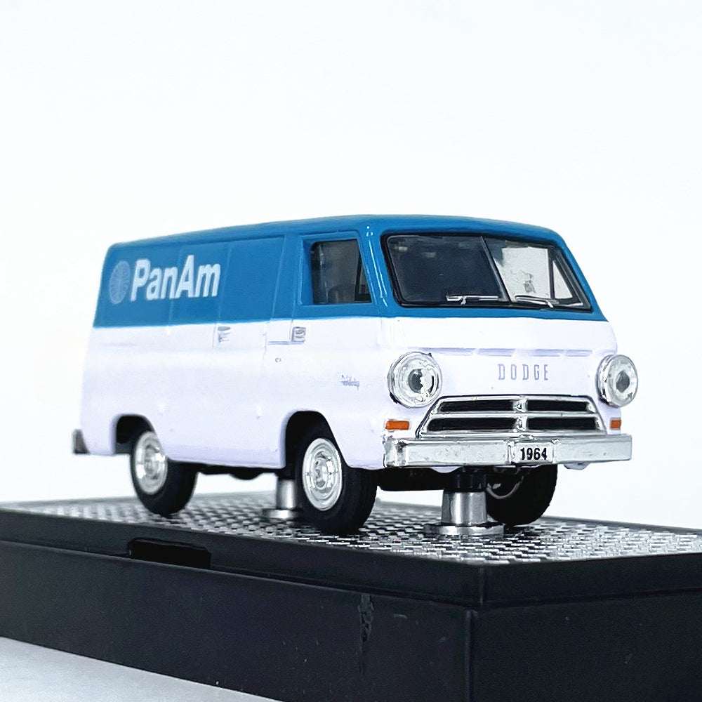 1/64 Scale 1964 Dodge A100 Panel Van PanAm Diecast Model