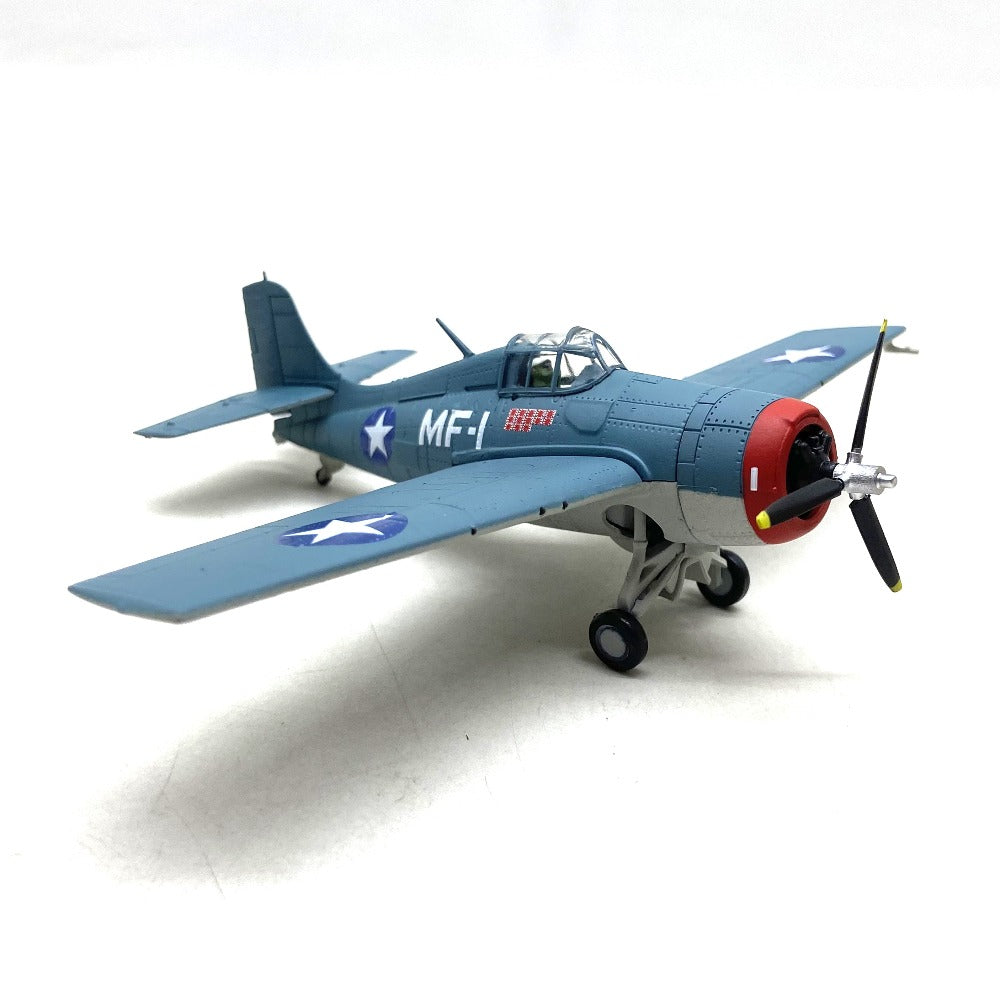 1/72 Scale Grumman F4F Wildcat American Carrier-Based Fighter Aircraft Diecast Model