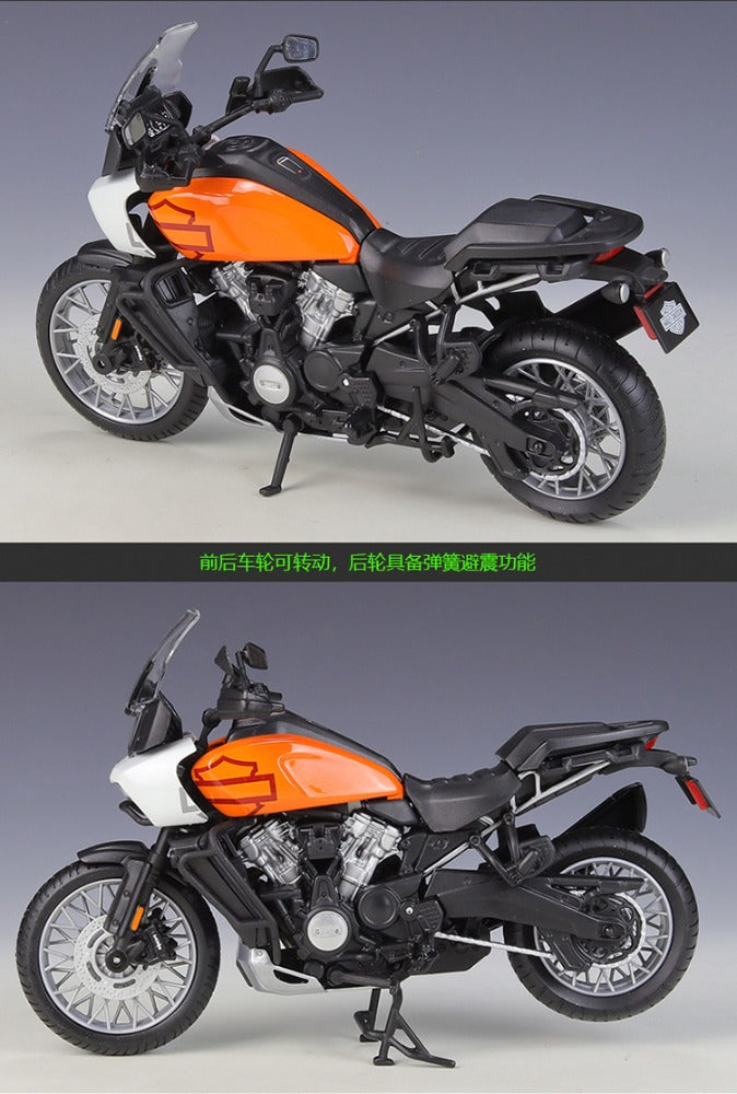1/12 Scale 2021 Harley-Davidson Pan America 1250 Diecast Model Motorcycle