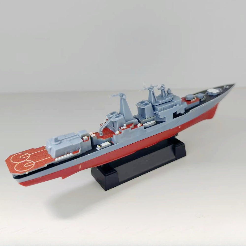1/1000 Scale Soviet Udaloy-Class Guided-Missile Destroyer Pre-built Plastic Collectible Model Ship