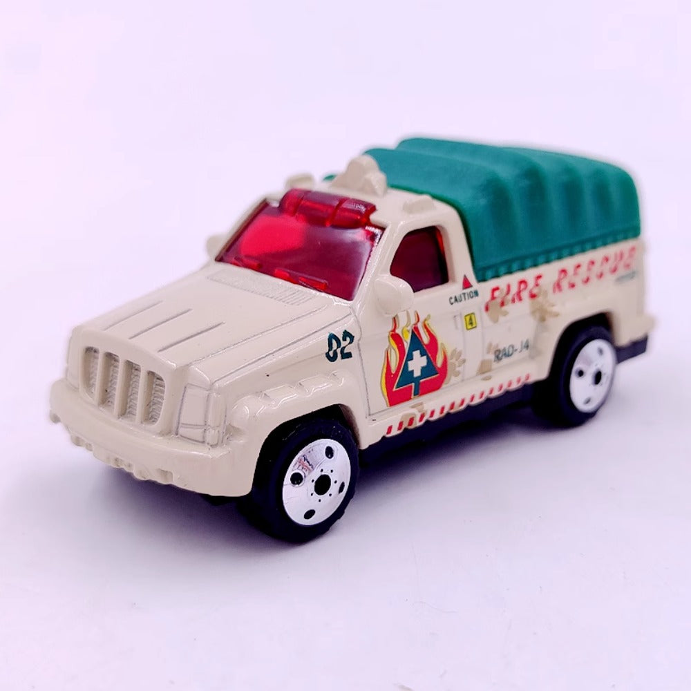 Matchbox Troop Carrier Fire Rescue Truck Diecast Model