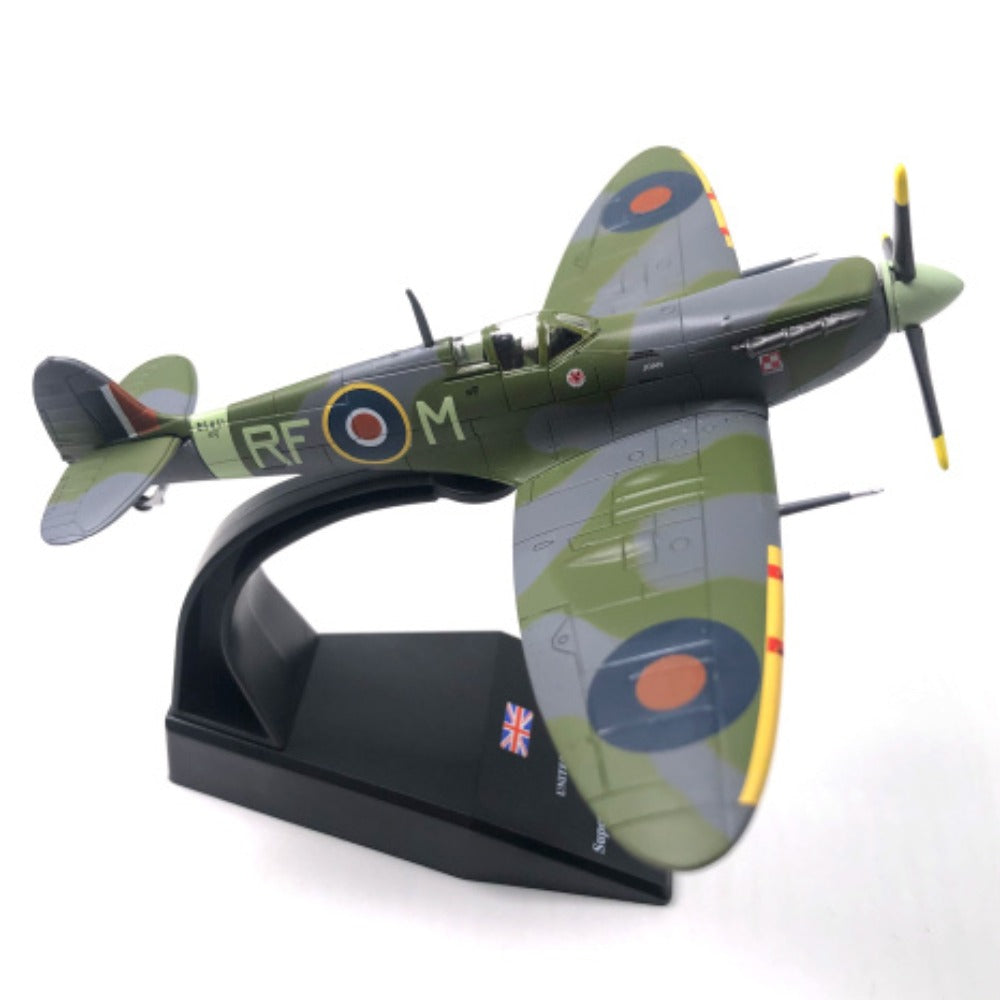 1/72 Scale Supermarine Spitfire Mk Vb British WWII Fighter Aircraft Diecast Model
