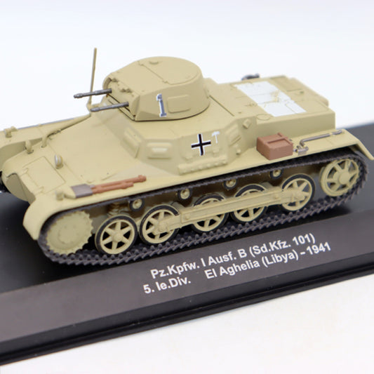 1/43 Scale 1941 Panzer I Pz.Kpfw. I Sd.Kfz. 101 WWII German Light Tank Diecast Model