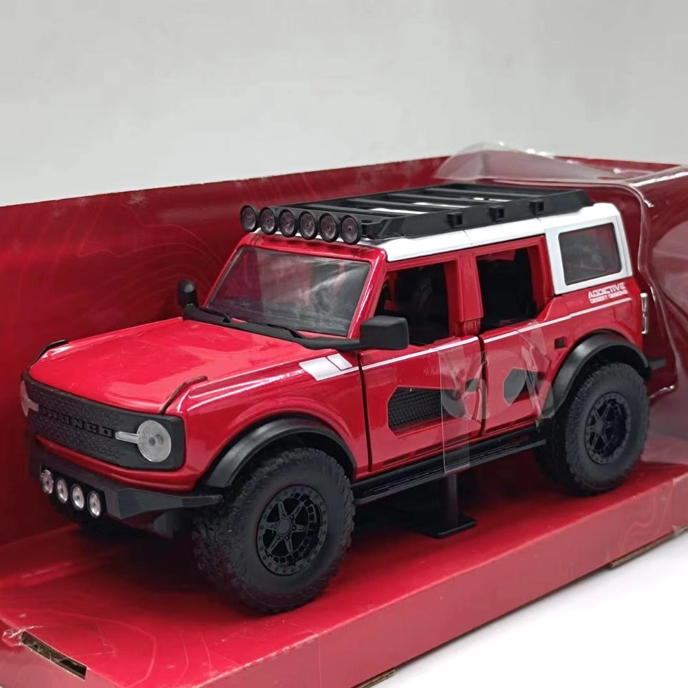 1/24 Scale 2021 Ford Bronco SUV Diecast Model Car