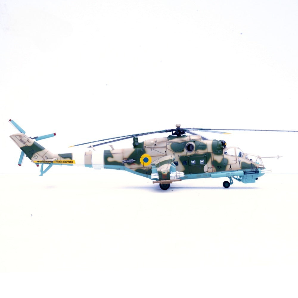 1/72 Scale Mil Mi-24P Attack Helicopter Ukrainian Army Diecast Model