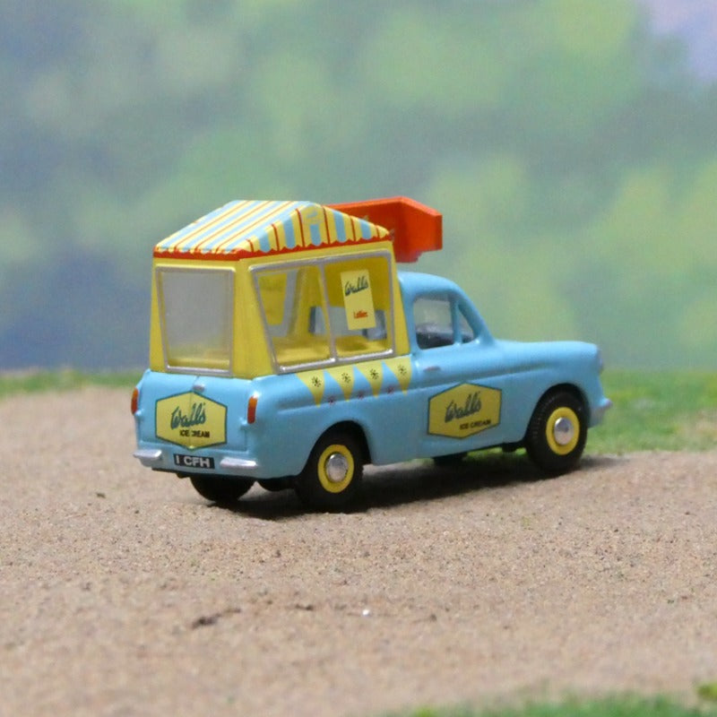 1/76 Scale Ford Anglia Walls Ice Cream Van Diecast Model Car