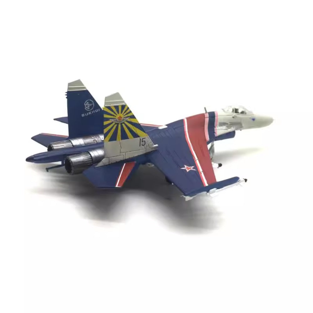 1/100 Scale Sukhoi Su-27 Russian Supersonic Fighter Aircraft Diecast Model
