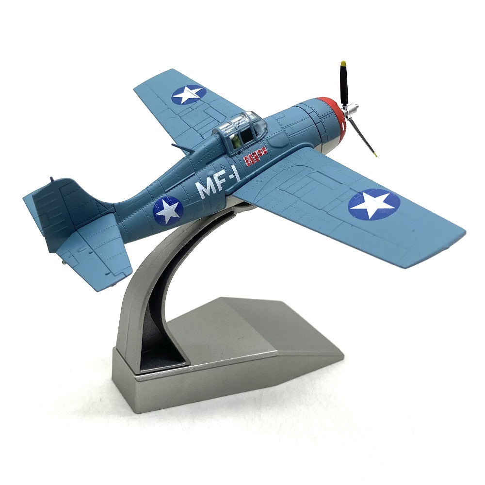 1/72 Scale Grumman F4F Wildcat American Carrier-Based Fighter Aircraft Diecast Model