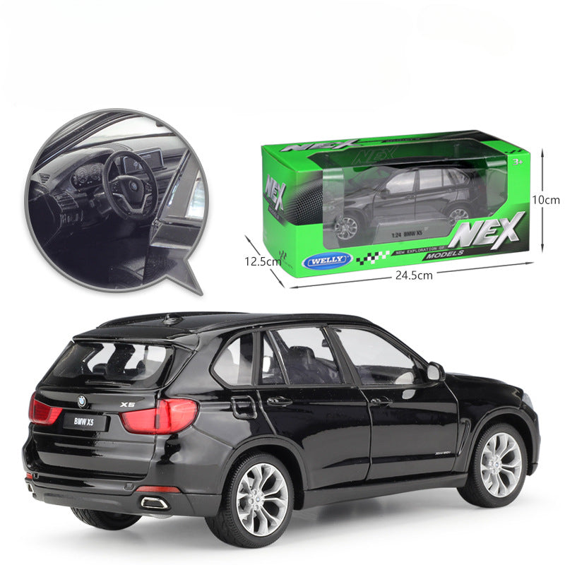 1/24 Scale BMW X5 Luxury Crossover SUV Diecast Model Car