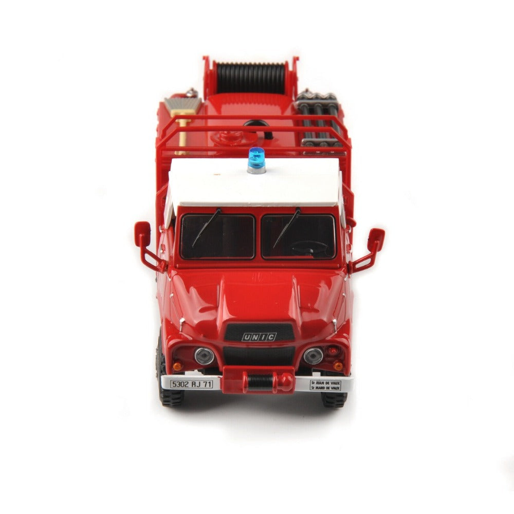1/43 Scale Simca Unic Marmon Bocquet Fire Truck Diecast Model