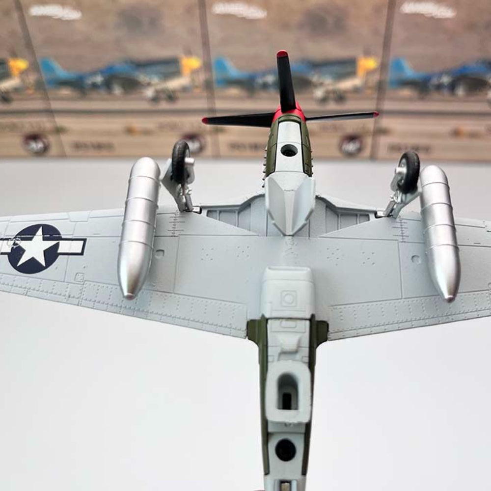 1/72 Scale North American P-51 Mustang 36913 VF-T WWII Fighter Diecast Model Aircraft