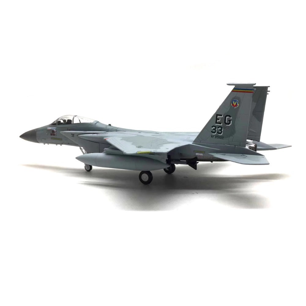 USAF F-15C Eagle Fighter 1/100 Scale Diecast Aircraft Model