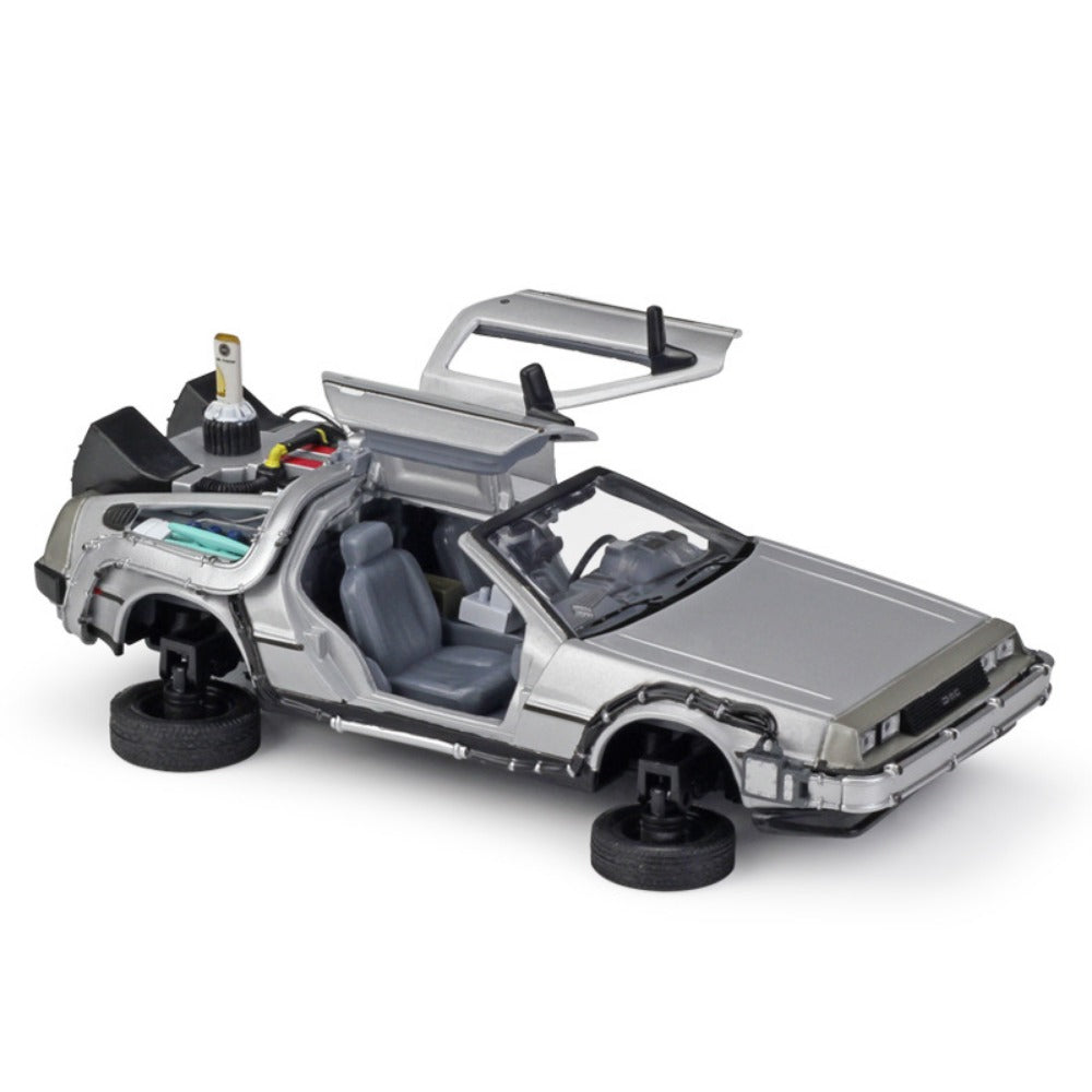 1/24 Scale DMC DeLorean Time Machine Fly Mode Back to the Future II Diecast Model