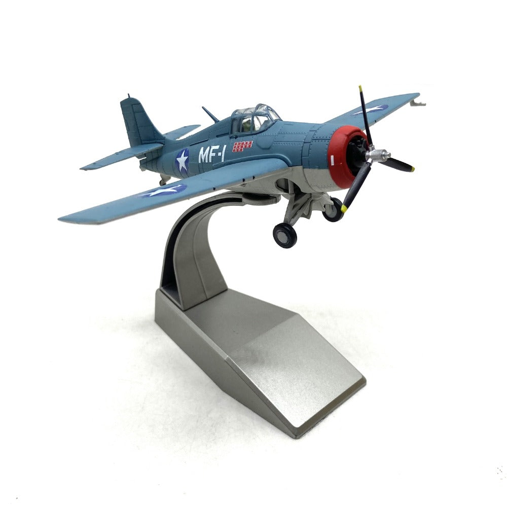 1/72 Scale Grumman F4F Wildcat American Carrier-Based Fighter Aircraft Diecast Model