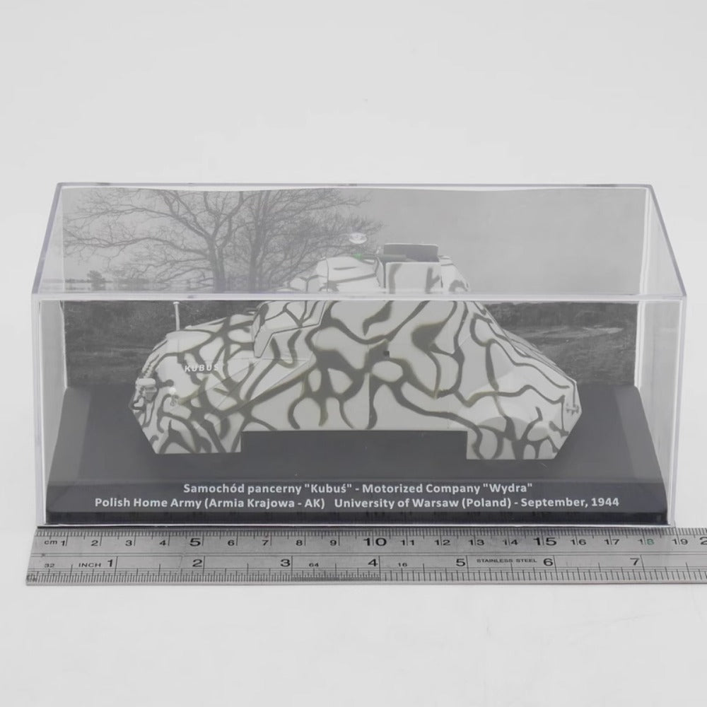 1/43 Scale 1944 Kubuś WWII Polish Improvised Fighting Vehicle Diecast Model