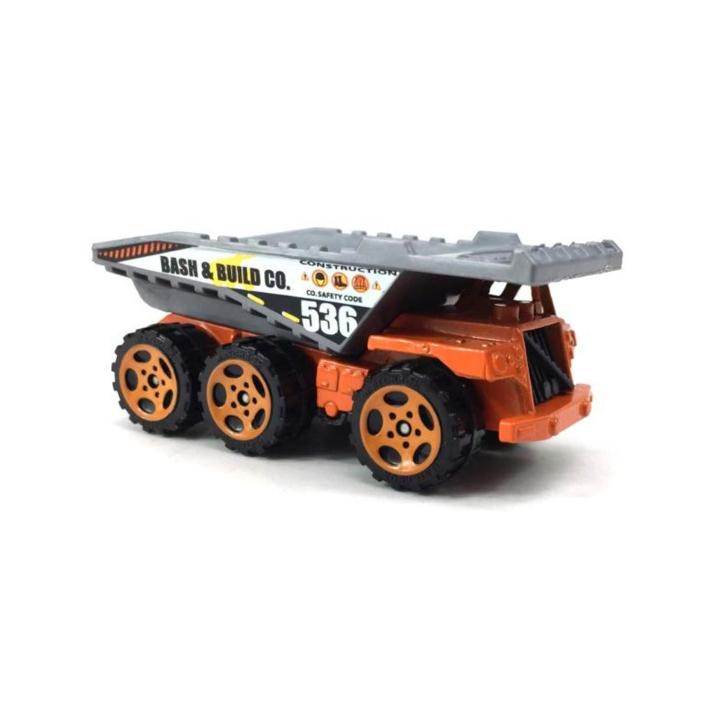 Matchbox 3-Axle Dump Truck 536 BASH & BUILD CO Diecast Model