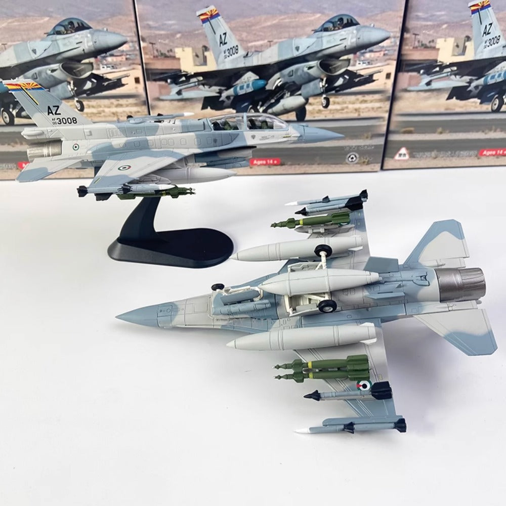 1/72 Scale F-16F Fighting Falcon UAE Air Force Fighter Aircraft Diecast Model