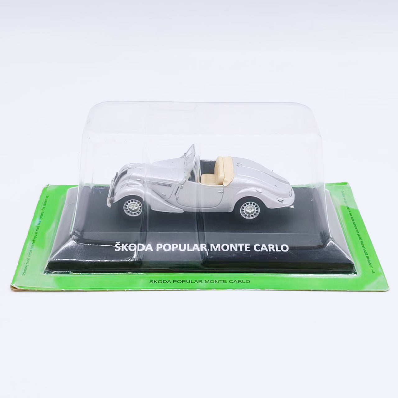 1/43 Scale Skoda Popular Monte Carlo Vintage Car Diecast Model