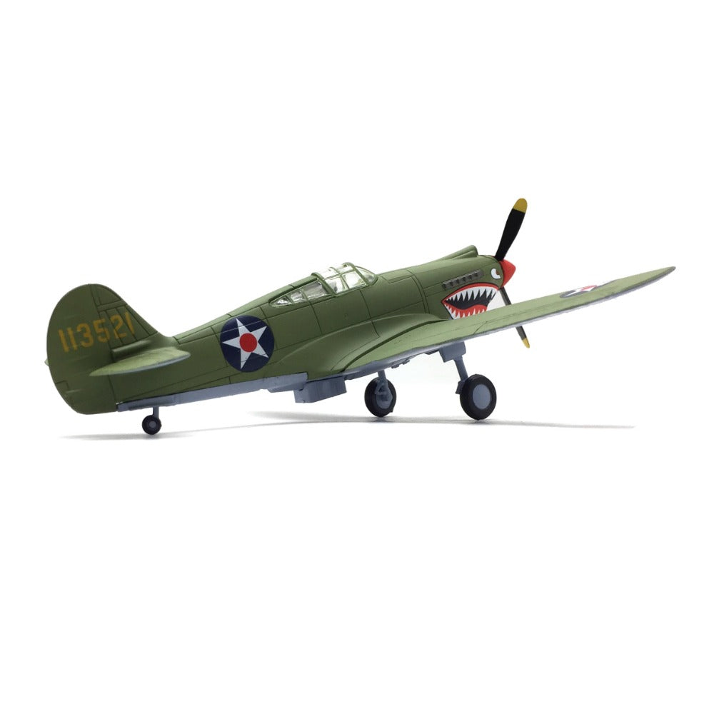 1/72 Scale Curtiss P-40 Warhawk American Fighter-Bomber Flying Tiger Diecast Model Aircraft